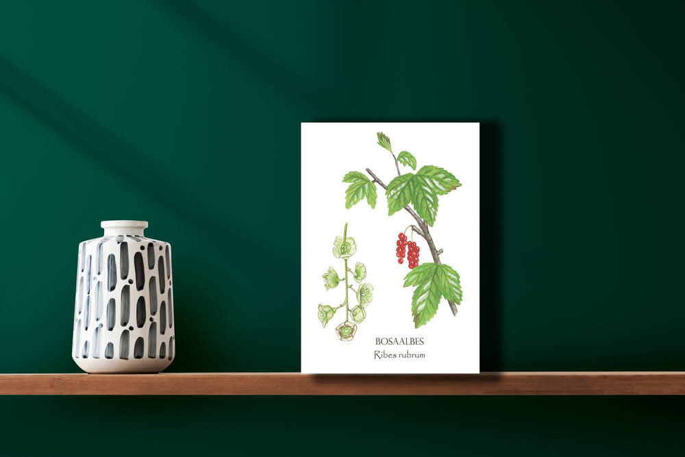 Wanddecoratie "Bosaalbes"
