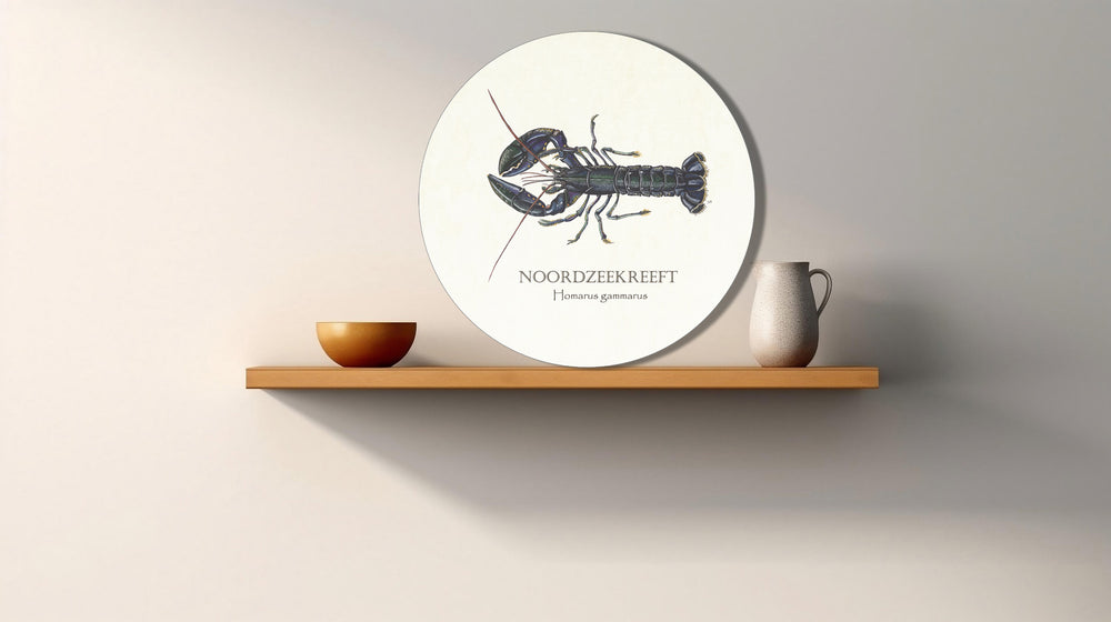 Muurcirkel "Noordzeekreeft"