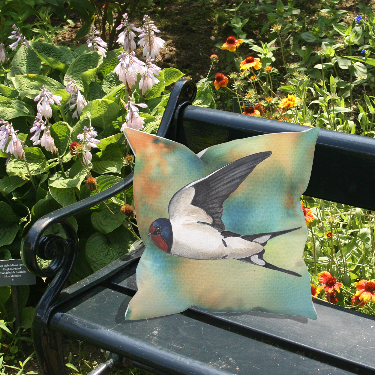 Kussen "Boerenzwaluw"