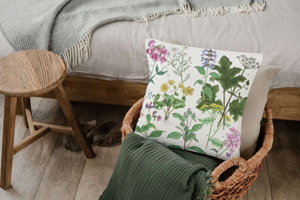 Kussen "Wilde planten"