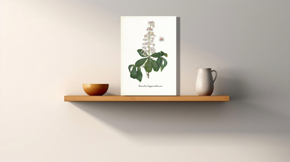 Wanddecoratie "Paardenkastanje"