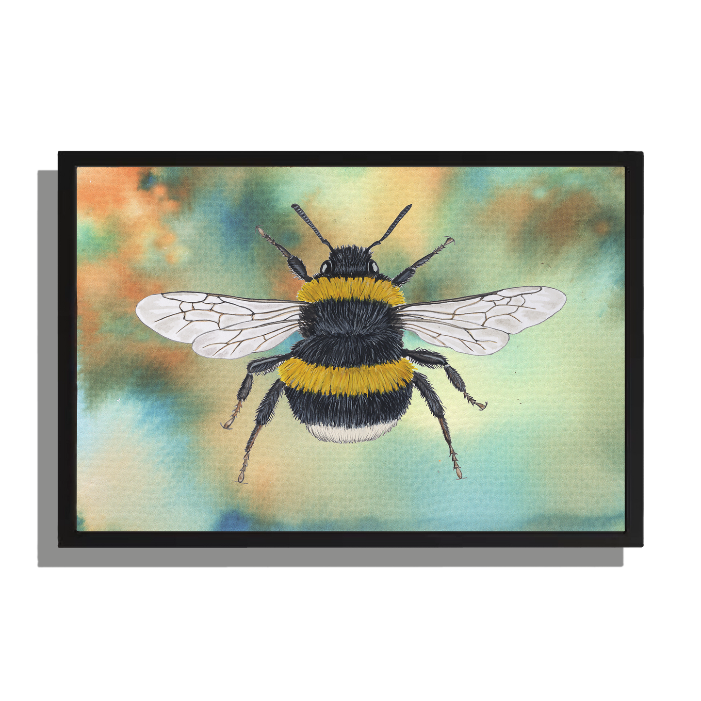 Wanddecoratie "Gewone aardhommel"