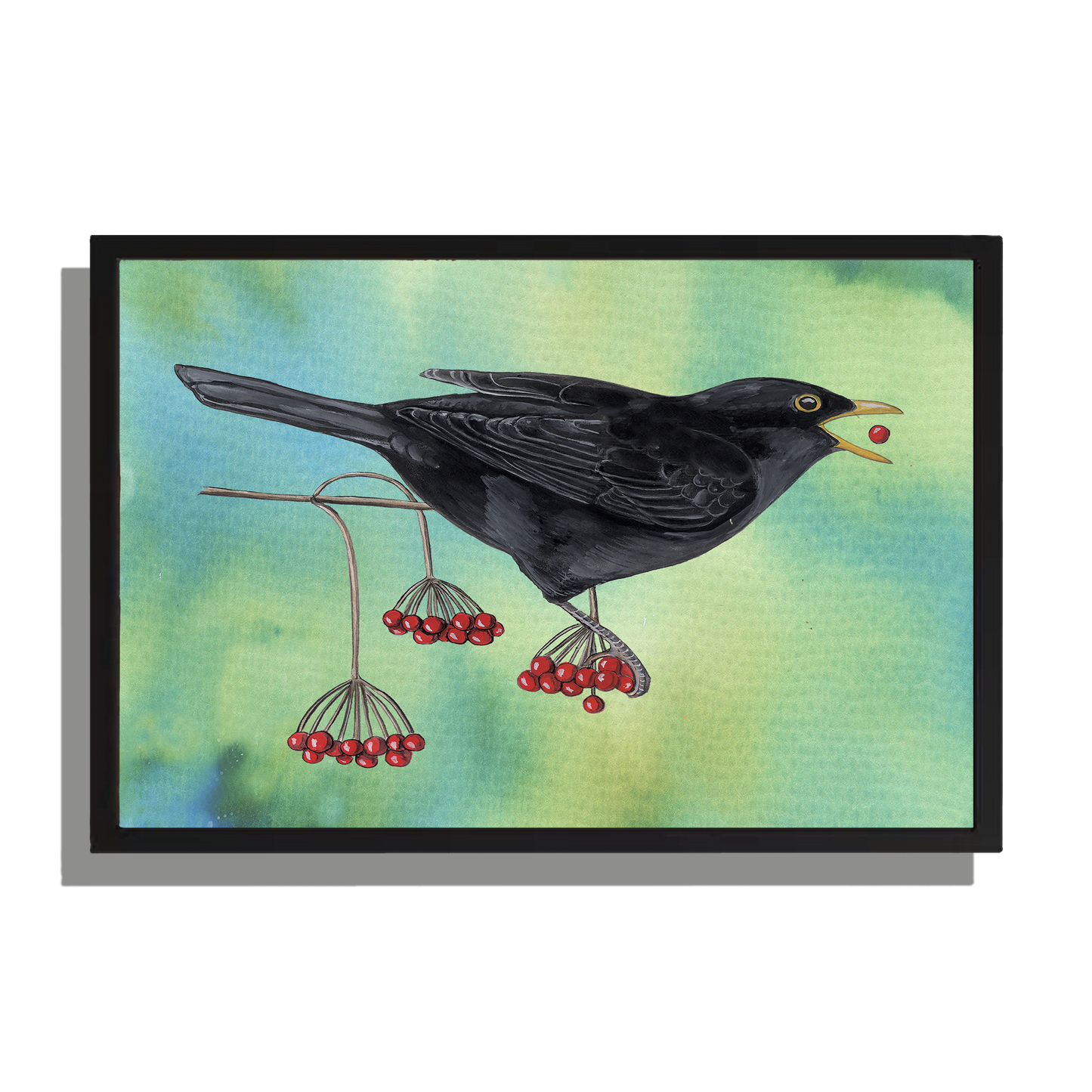 Wanddecoratie "Merel"