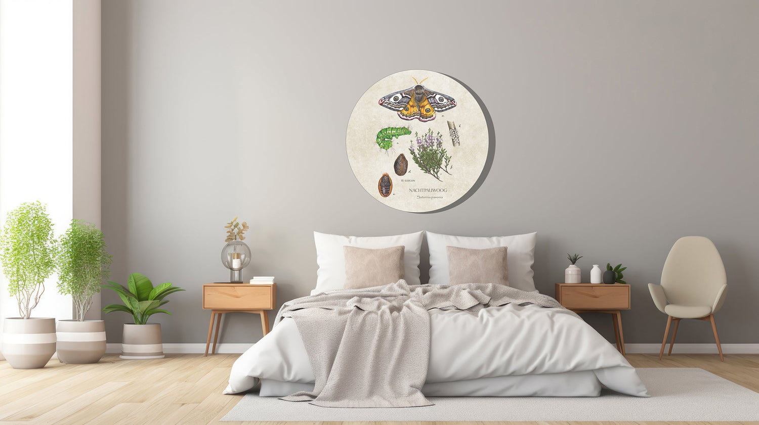 Natuurkunst op Aluminium Wanddecoratie