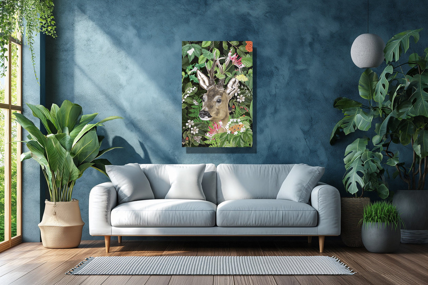 Natuurkunst op Plexiglas