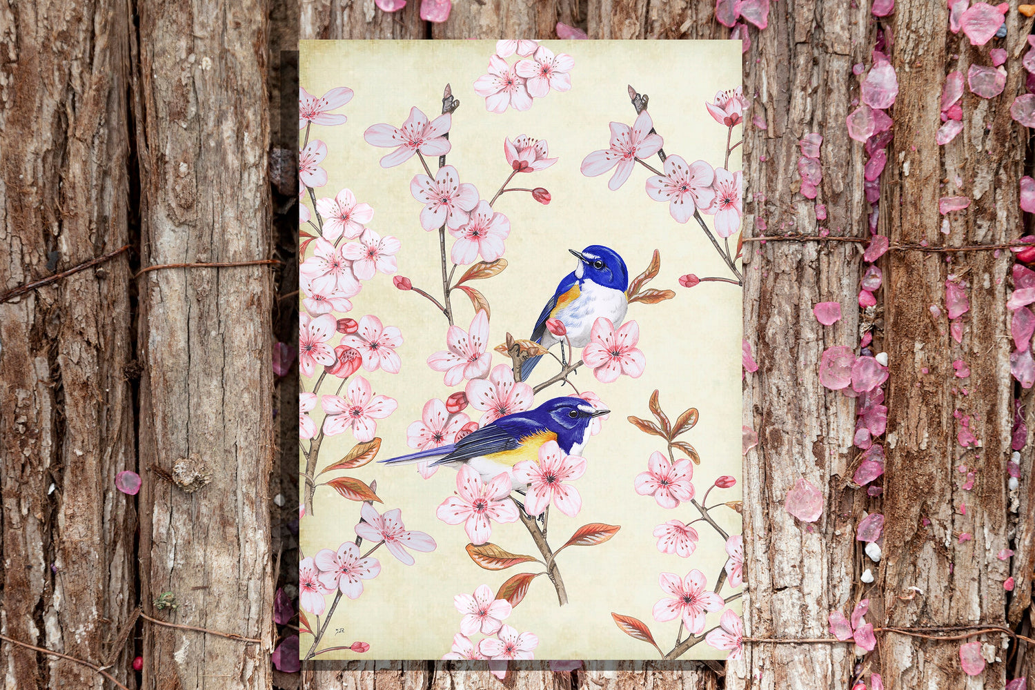 Natuurkunst op Buitenposter