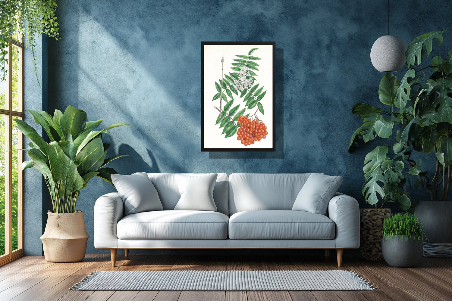 Natuurkunst ingelijst