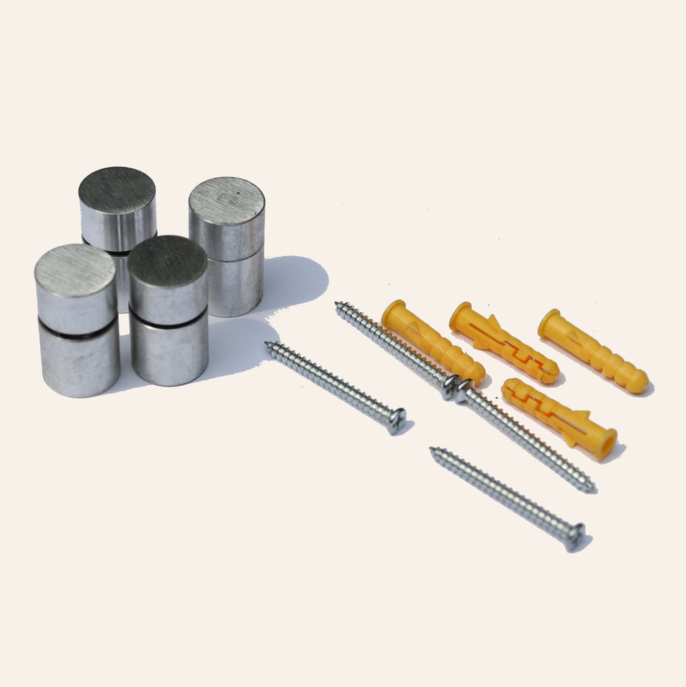 Ophangsysteem RVS Buiten voor Aluminium en Plexiglas