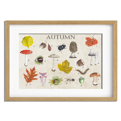 Ingelijst "Autumn"