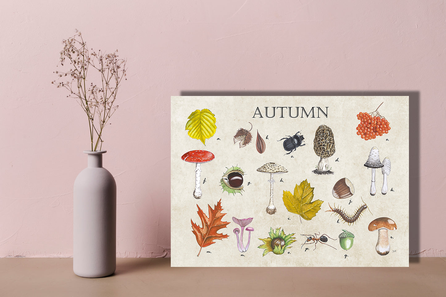 Wanddecoratie "Autumn"