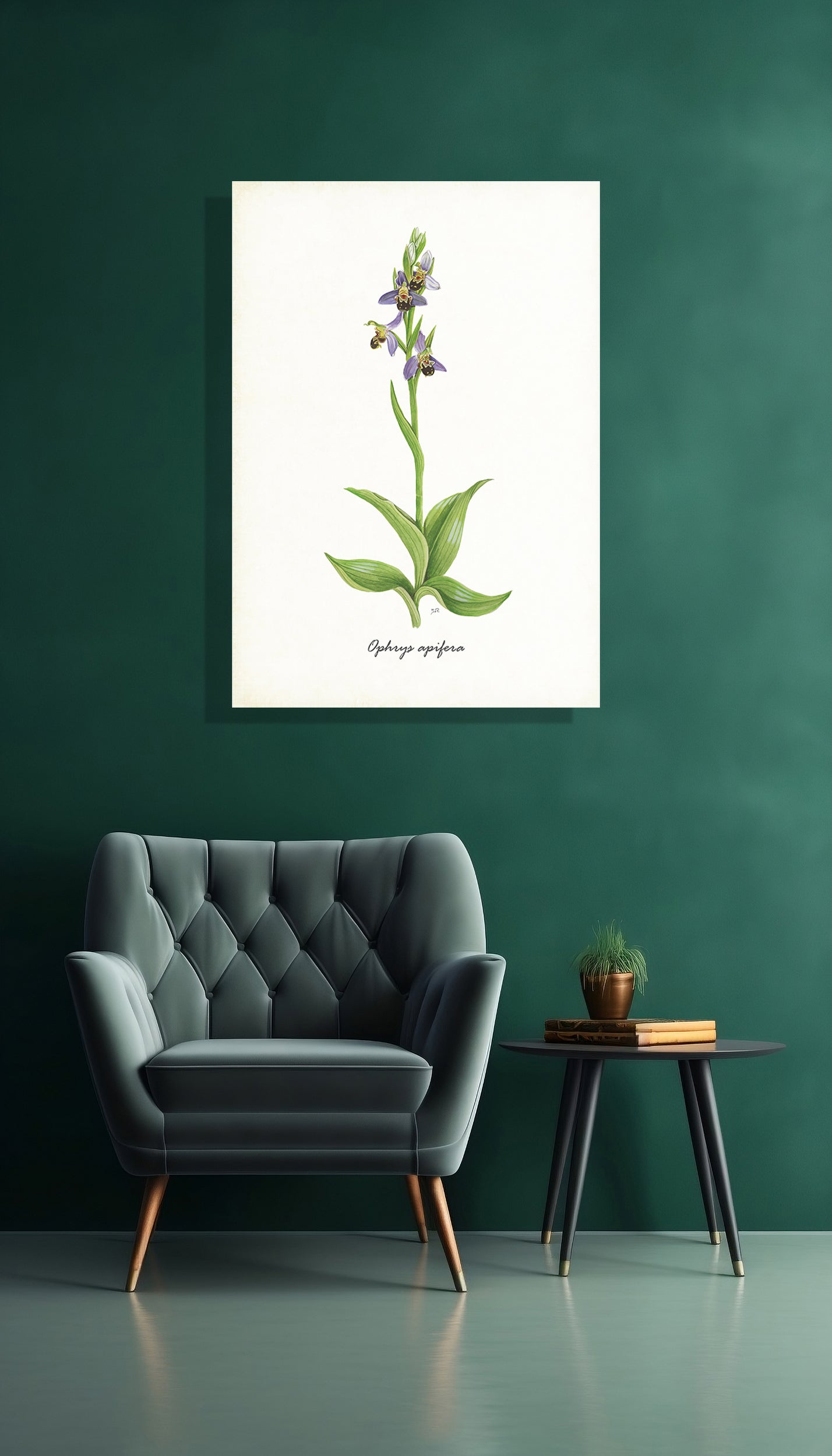 Wanddecoratie "Bijenorchis"