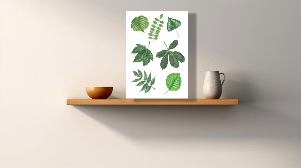 Wanddecoratie "7 Bladeren"
