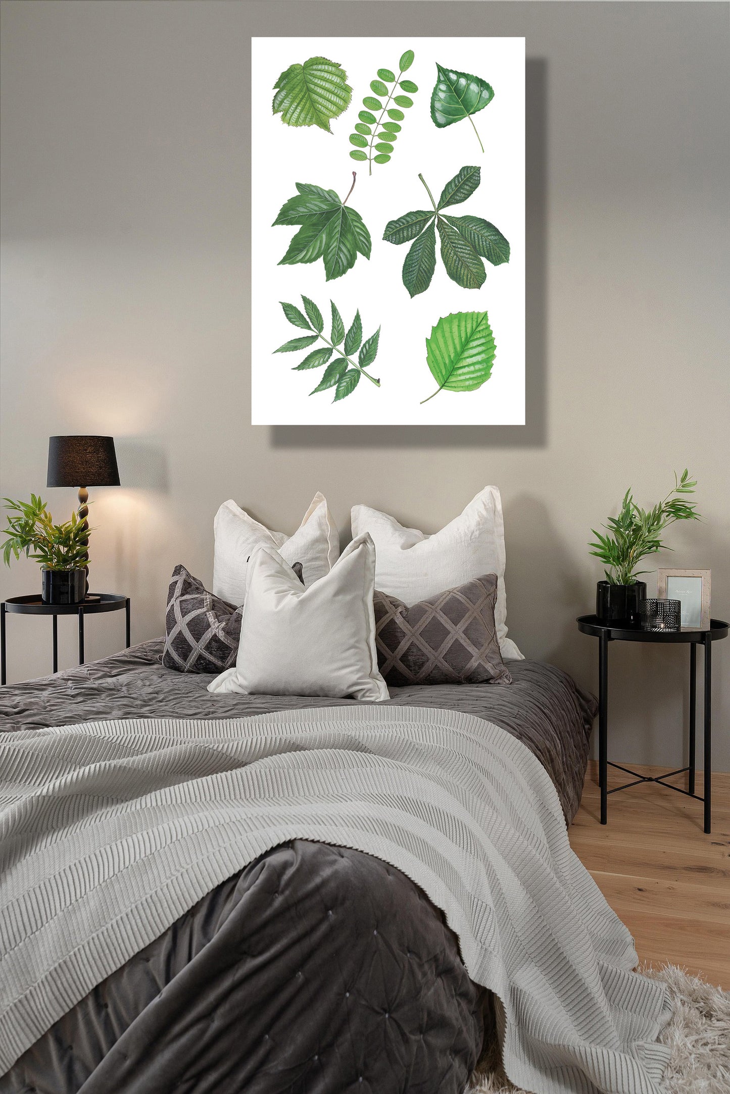 Wanddecoratie "7 Bladeren"