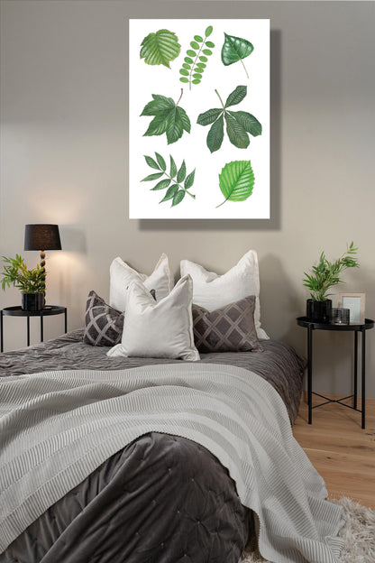 Wanddecoratie "7 Bladeren"