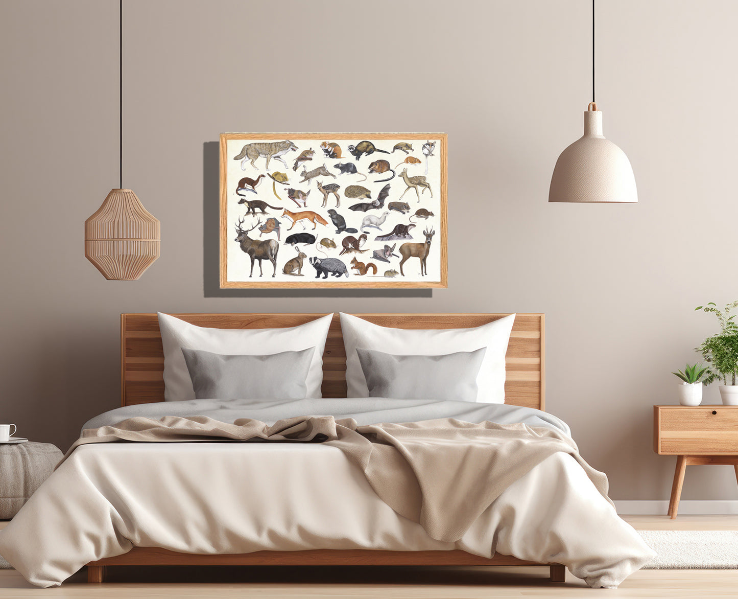 Ingelijst "Zoogdieren"