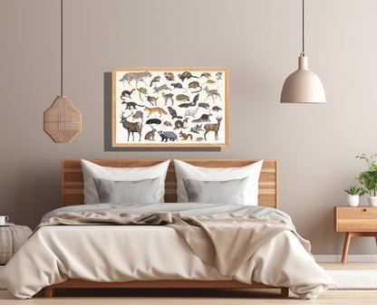 Ingelijst "Zoogdieren"