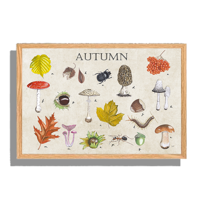 Ingelijst "Autumn"