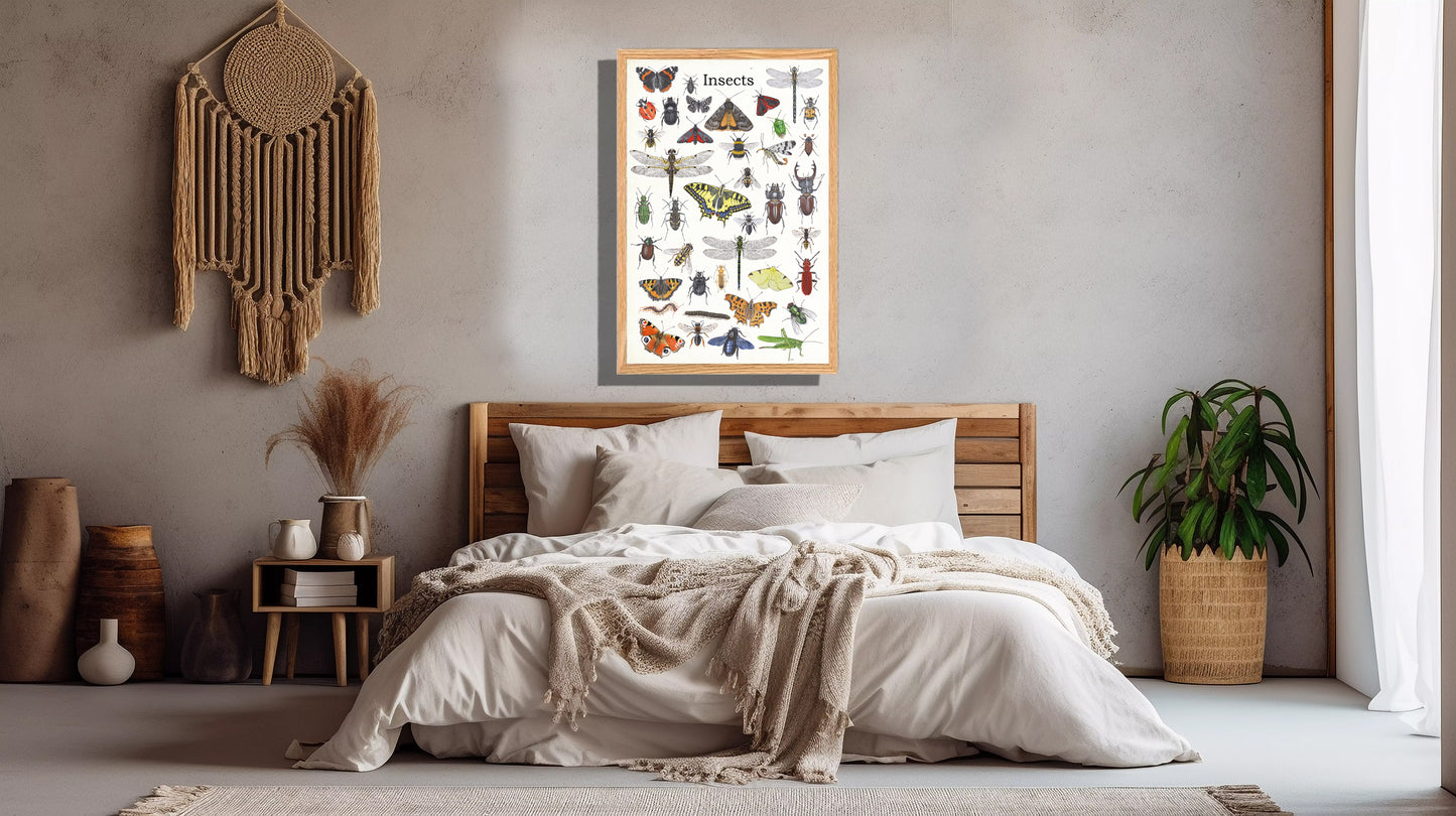 Ingelijst "Insects"