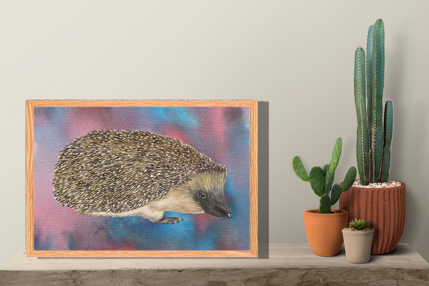 Ingelijst "Egel"