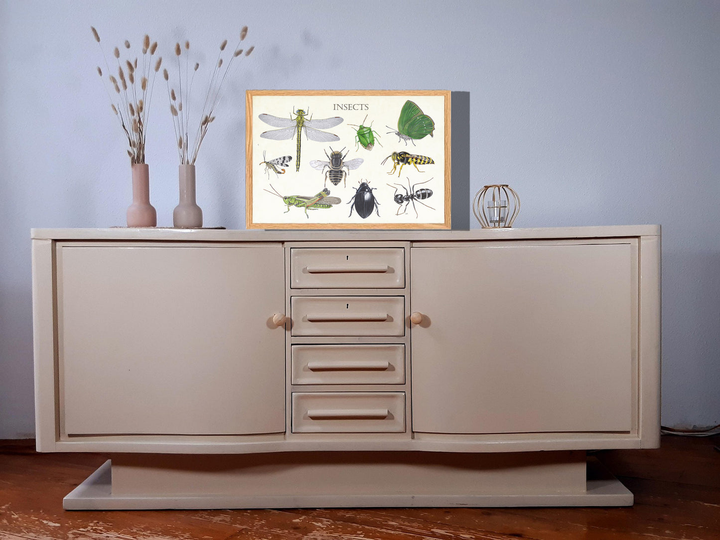 Ingelijst "Insects 2"