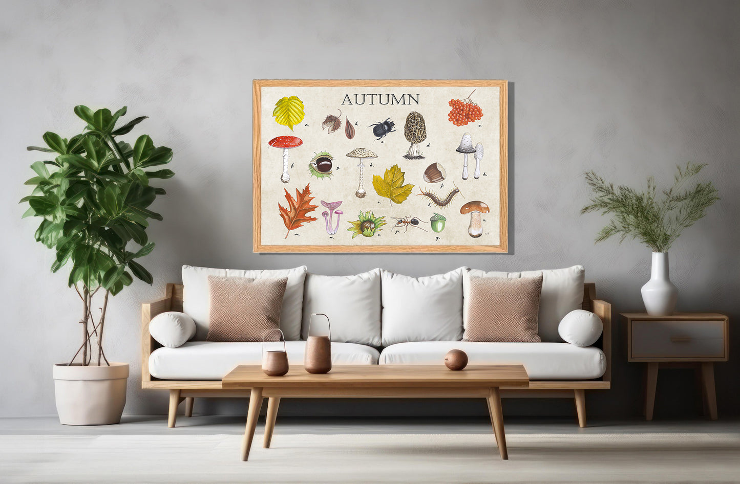 Ingelijst "Autumn"