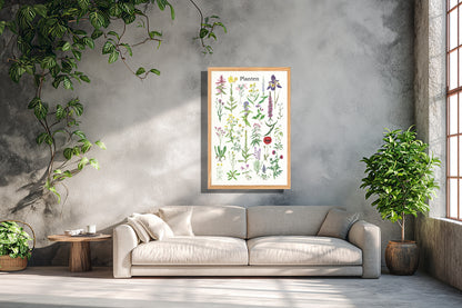 Ingelijst "Planten 2"