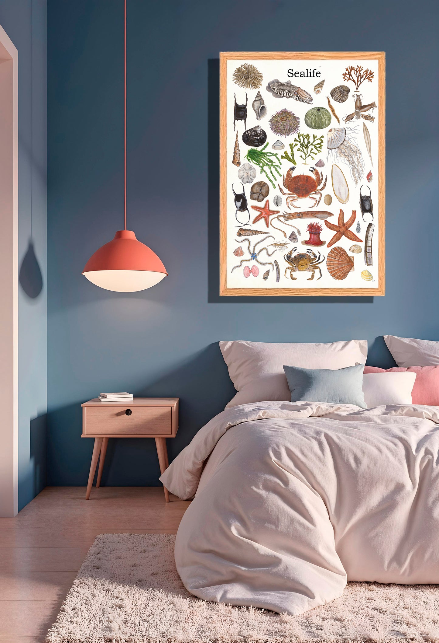 Ingelijst "Sealife 2"