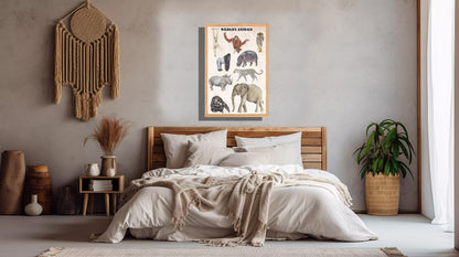 Ingelijst "Wildlife Animals"