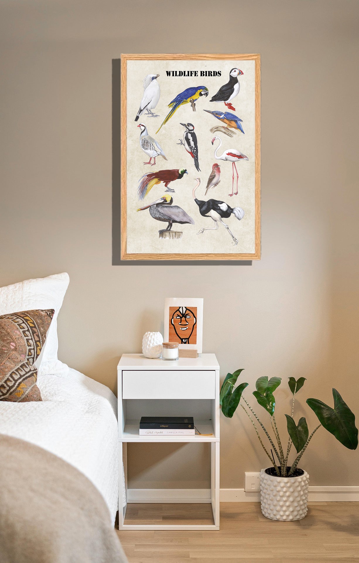 Ingelijst "Wildlife Birds"