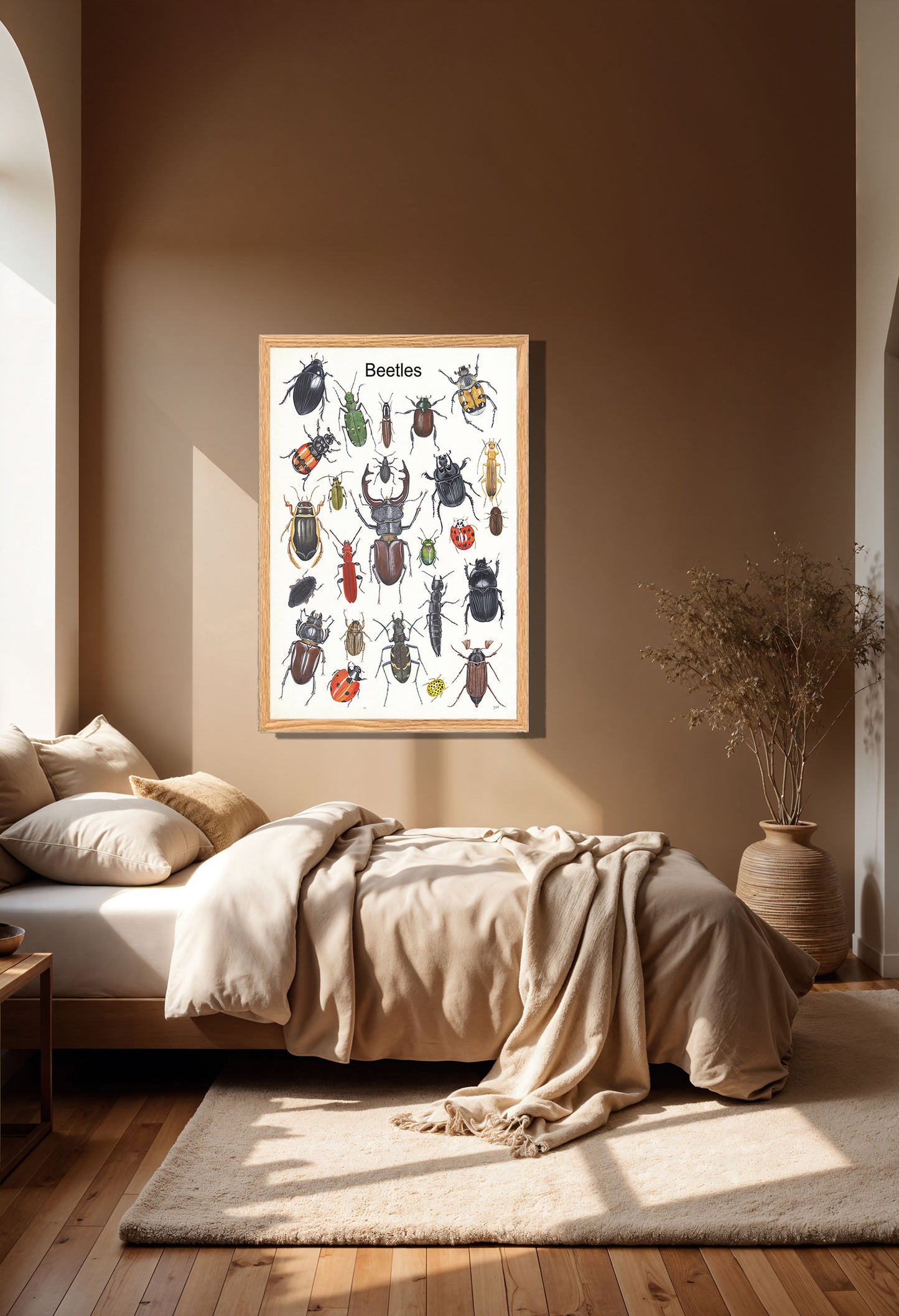 Ingelijst "Beetles"