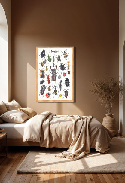 Ingelijst "Beetles"