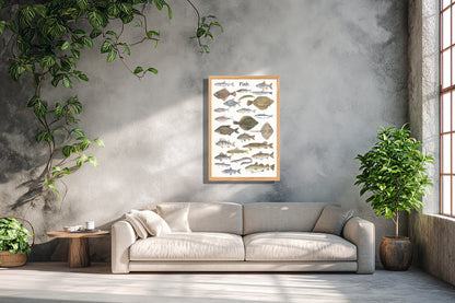 Ingelijst "Fish"