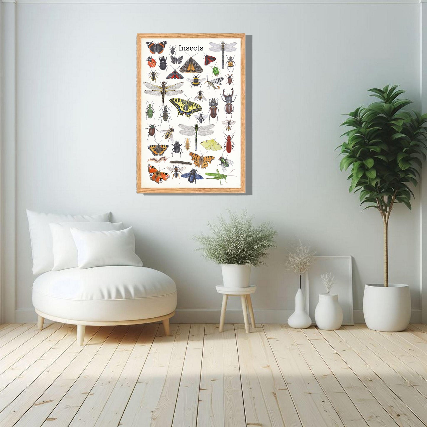 Ingelijst "Insects"