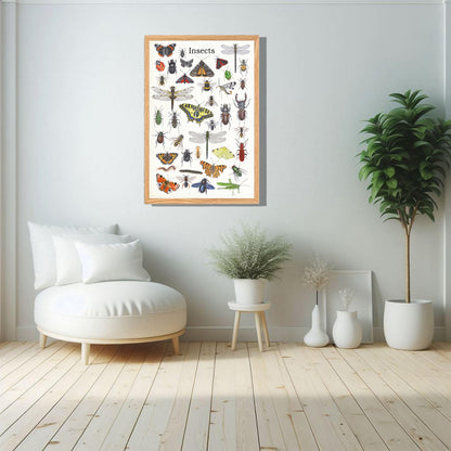 Ingelijst "Insects"