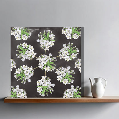 Wanddecoratie "Bloesem zoete kers in de nacht"