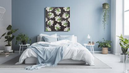Wanddecoratie "Bloesem zoete kers in de nacht"