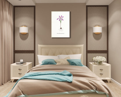 Wanddecoratie "Boerenkrokus"