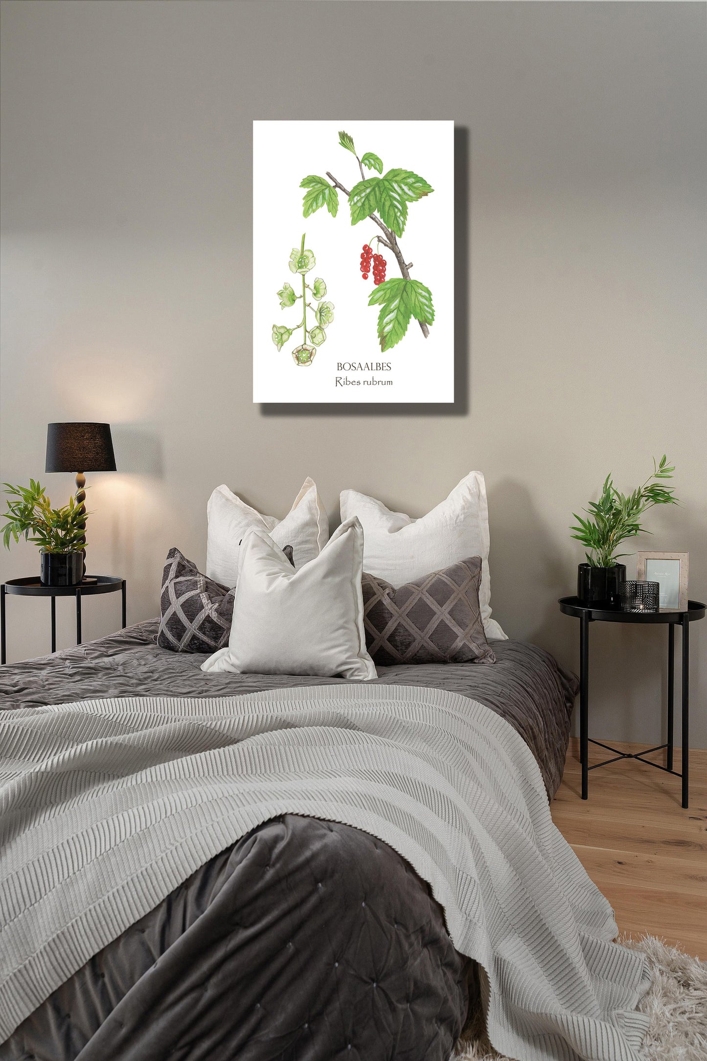 Wanddecoratie "Bosaalbes"