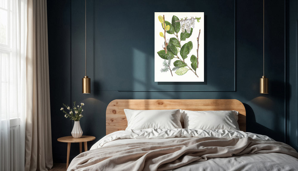 Wanddecoratie "Boswilg, het leven van"