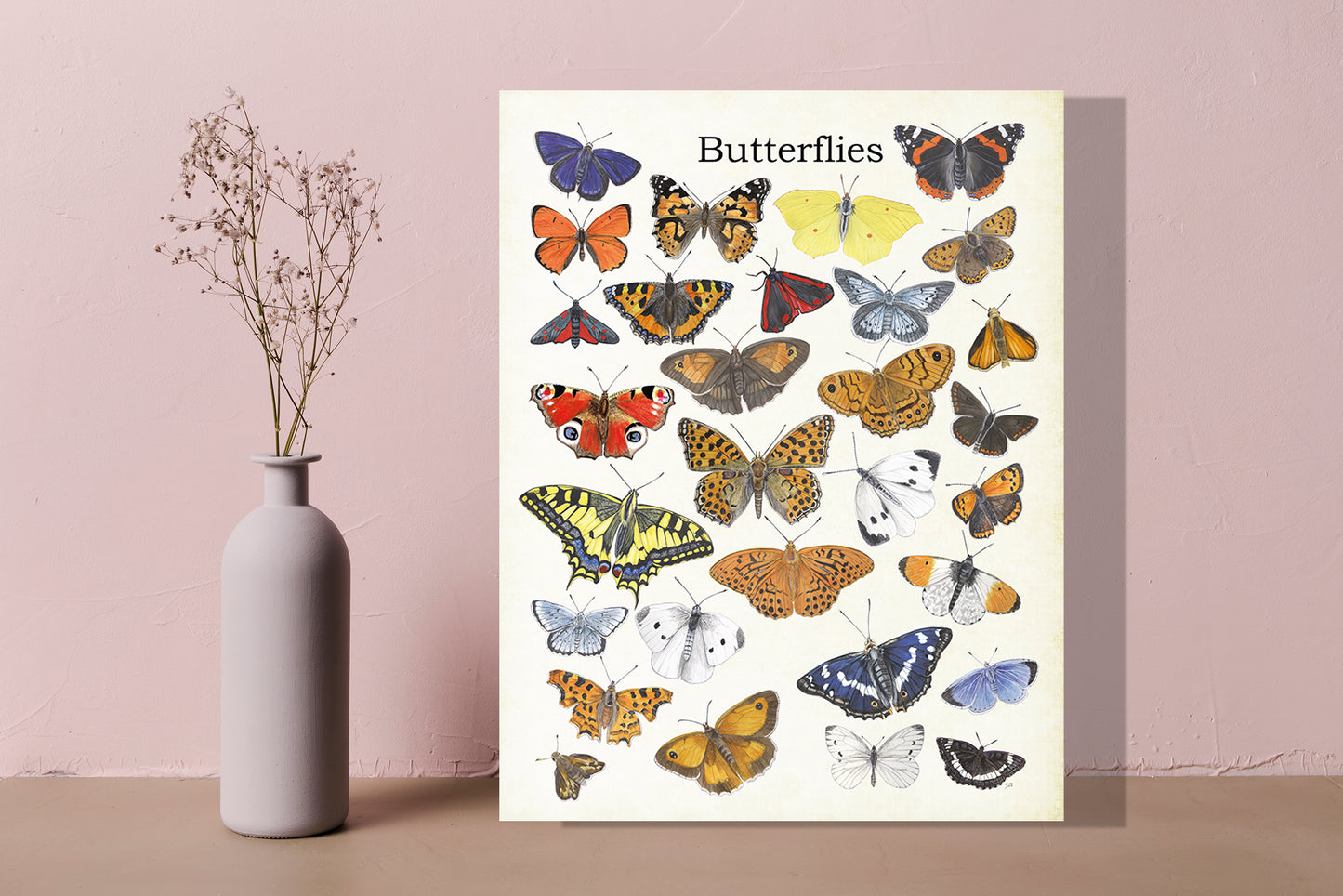 Wanddecoratie "Butterflies"