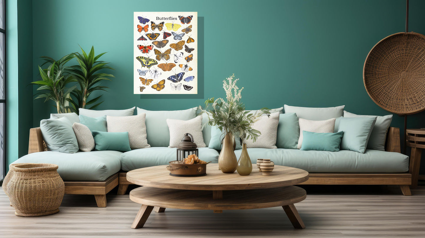 Wanddecoratie "Butterflies"
