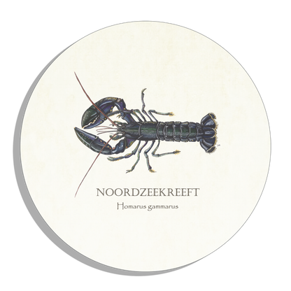 Muurcirkel "Noordzeekreeft"