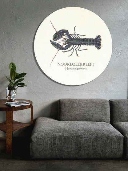 Muurcirkel "Noordzeekreeft"