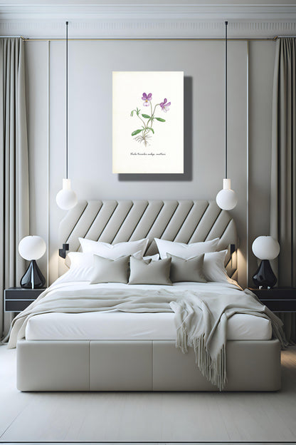 Wanddecoratie "Duinviool"