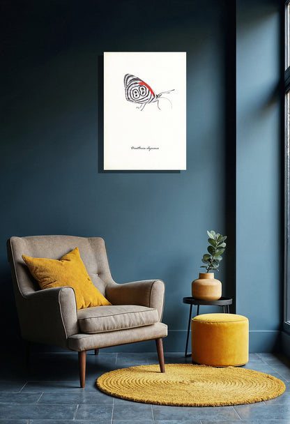 Wanddecoratie "Eighty-eigth butterfly"