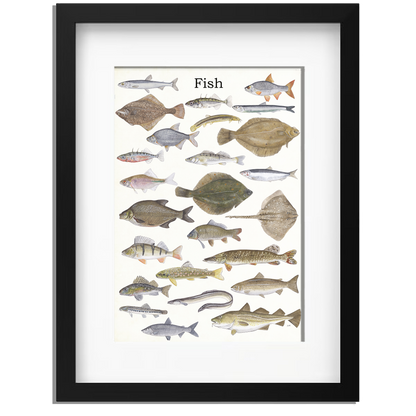 Ingelijst "Fish"