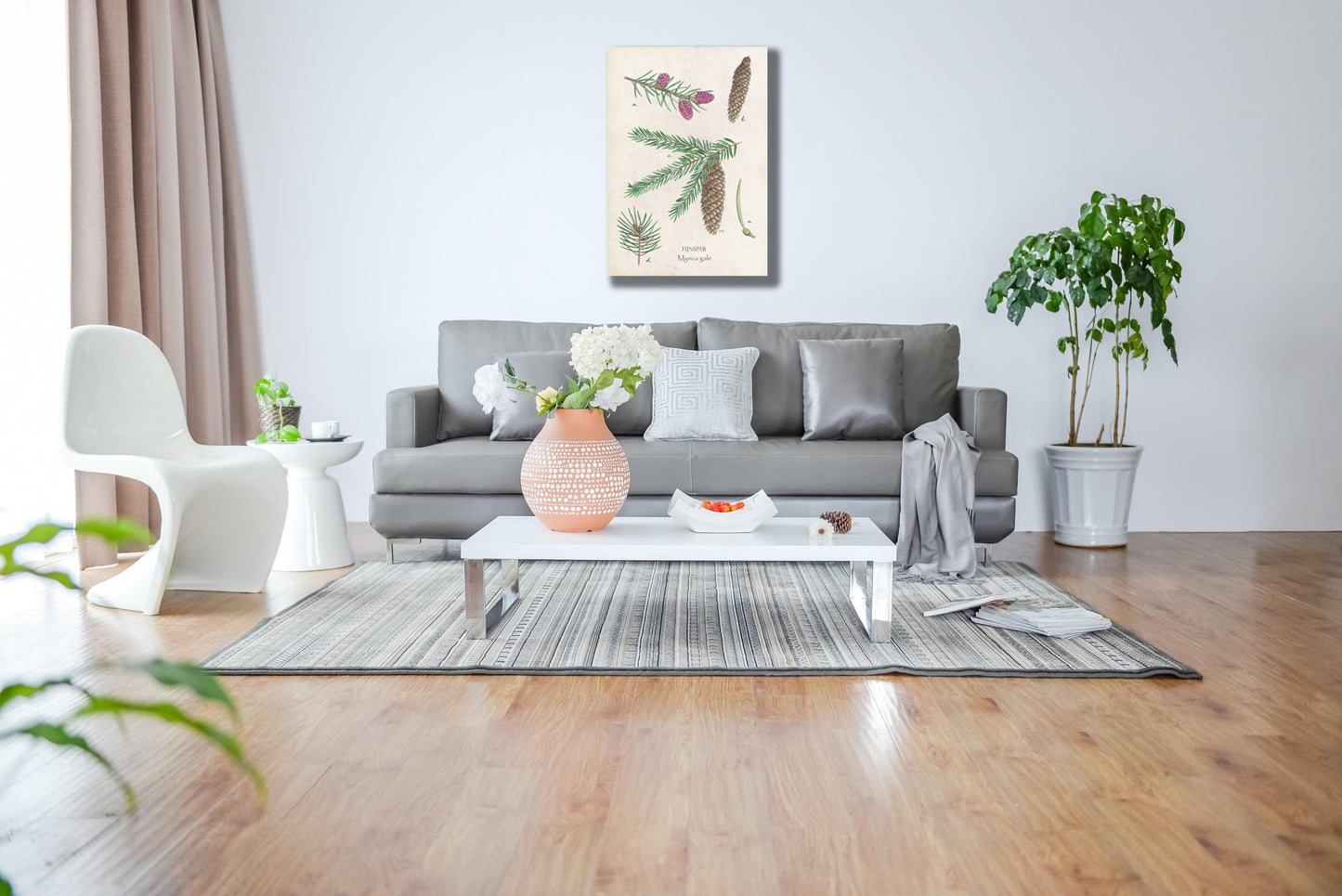 Wanddecoratie "Fijnspar"
