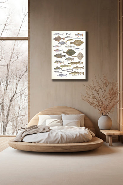 Wanddecoratie "Fish"