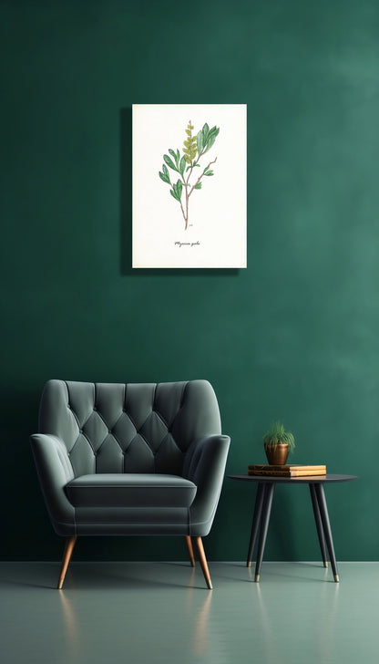 Wanddecoratie "Gagel"