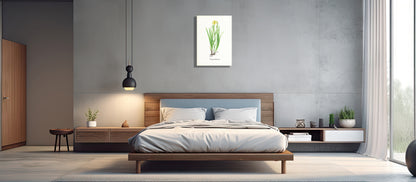 Wanddecoratie "Gele lis"